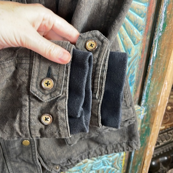 Free People utility jacket coat 6 - Picture 4 of 8